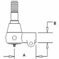 Aftermarket 71820C92 Power Steering Cylinder End Fits CaseIH Cotton Picker CPX420 1800 71820C91